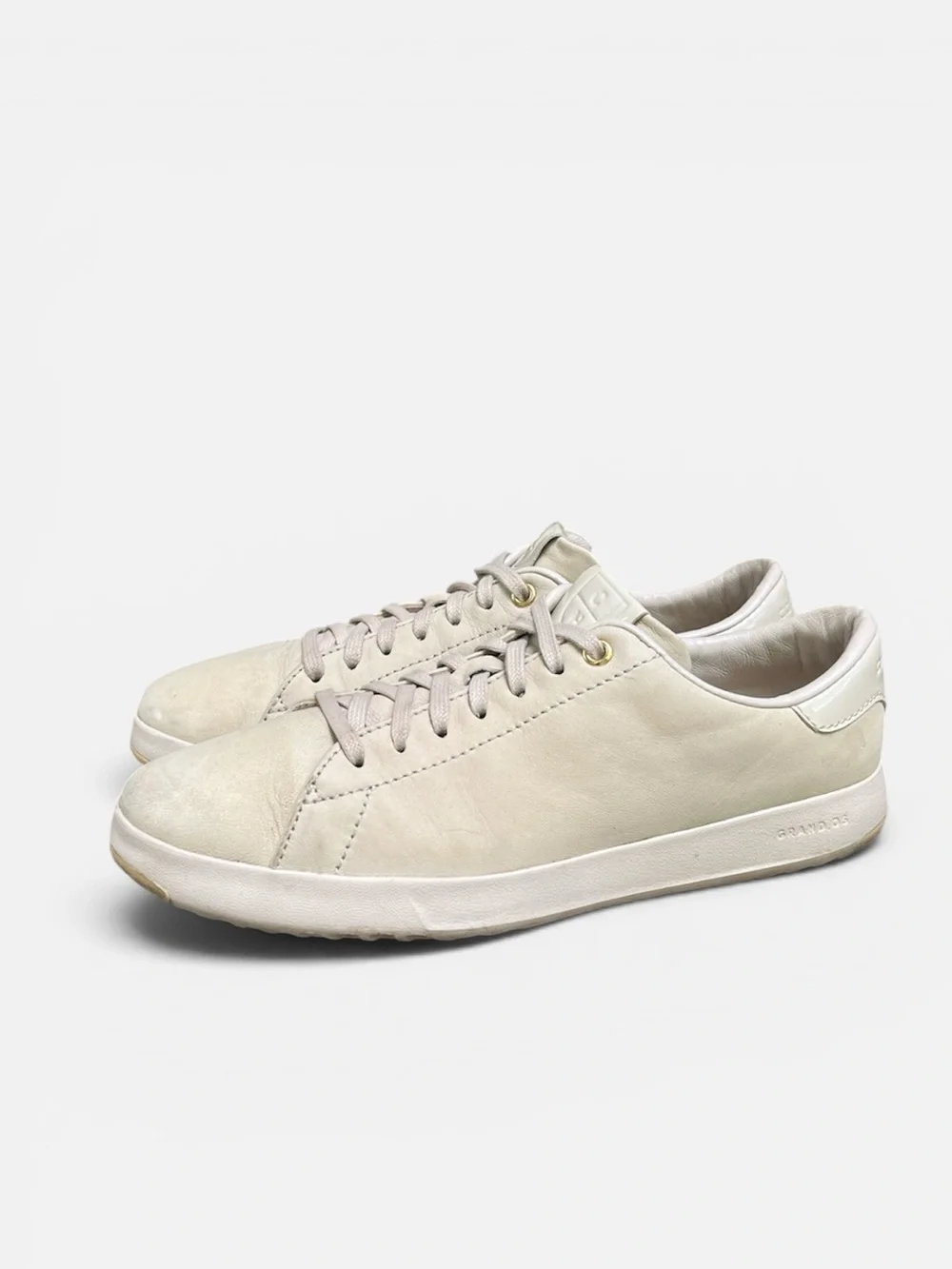 Cole Haan GrandPrø Lightweight Low-top Sneaker in Cream Size 8 1/2